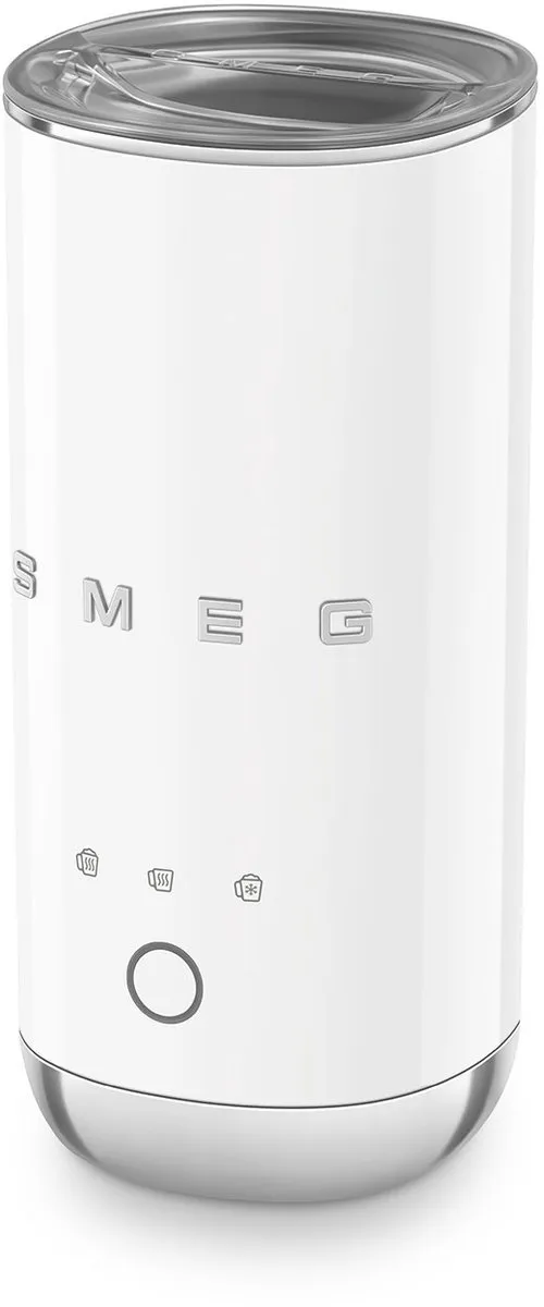 Smeg MFF02WHEU Melkopschuimer - 180ml - 500W - Wit
