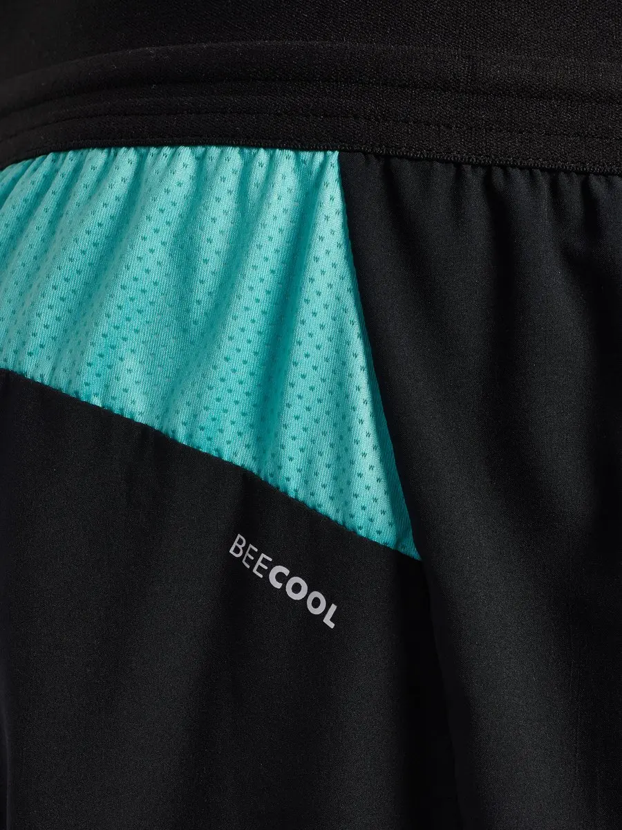 Hummel HMLBLAZE 2.0 Training Shorts - XL - Black/Pool Blue