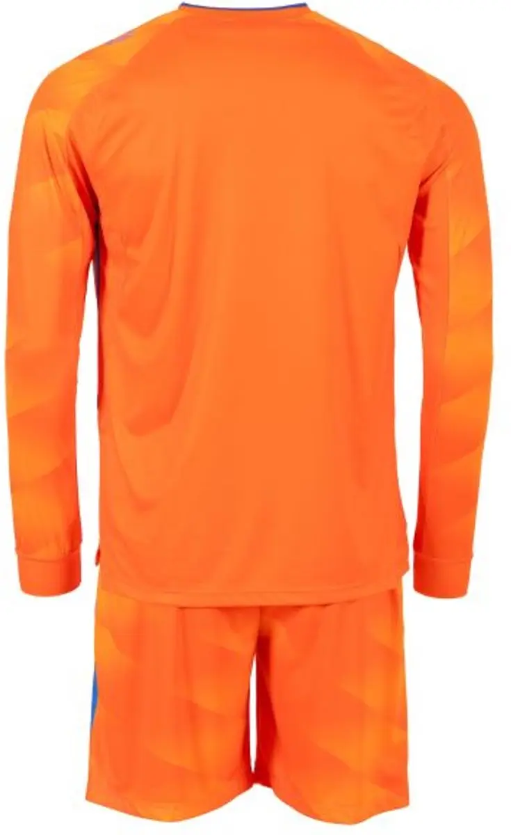 Stanno Vik Goalkeeper Set Maat 140 - Sportbroek & Shirt - Oranje/Bright Blauw