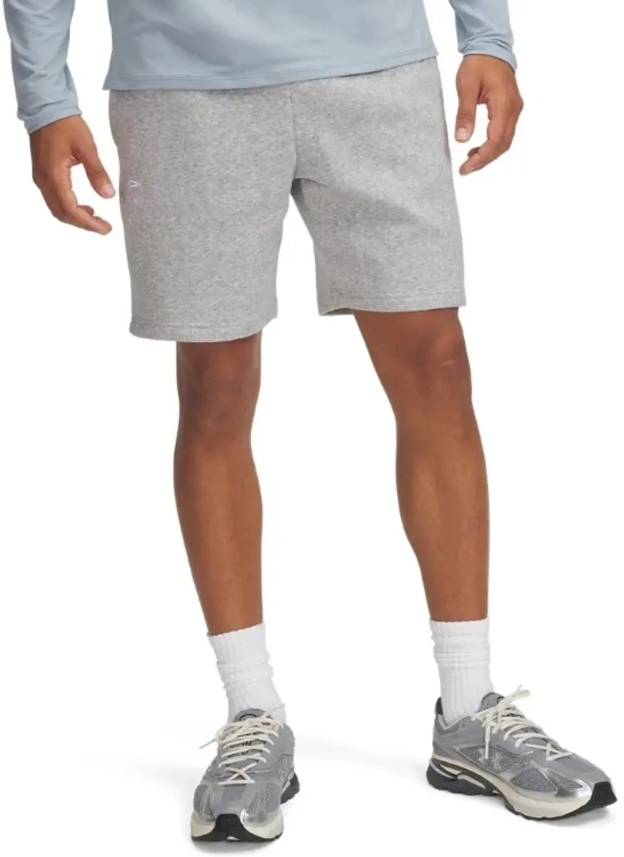 Under Armour Icon Fleece Korte Broek Heren M - Mod Gray
