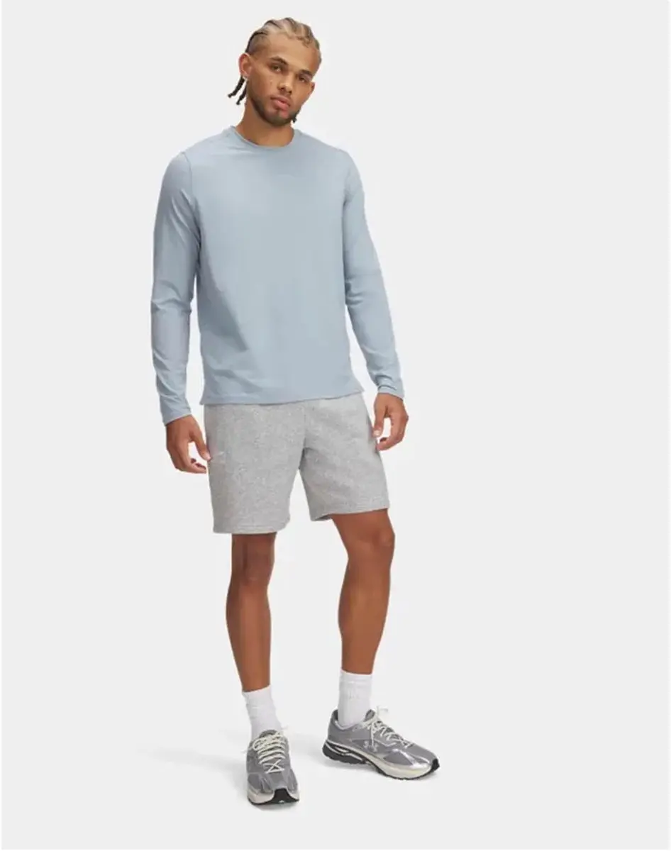 Under Armour Icon Fleece Korte Broek Heren M - Mod Gray