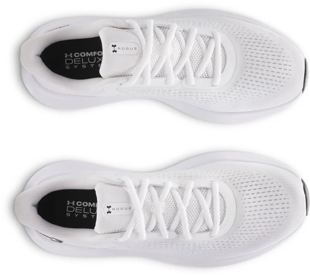 Under Armour Charged Rogue 5 Heren Trainingsschoenen - 45 - Wit/Rood