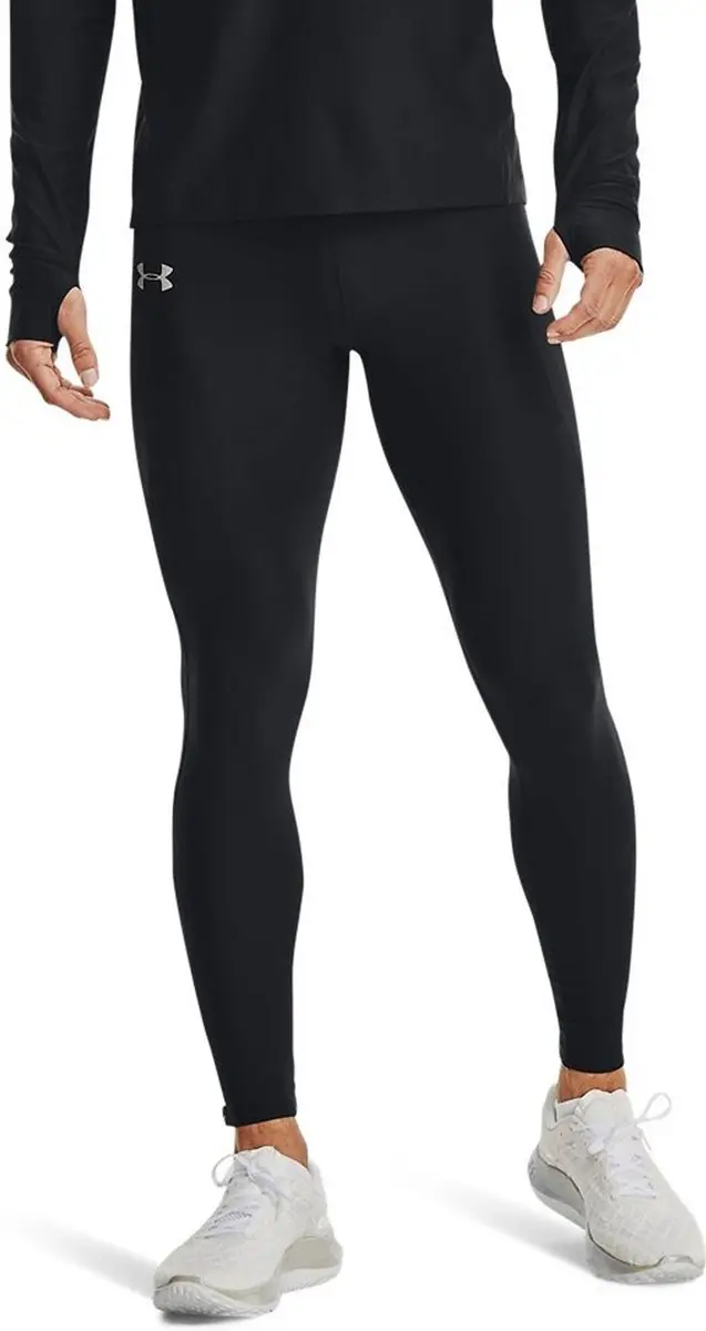 Under Armour Qualifier HeatGear Tight Heren S - Zwart - afbeelding 6 van 6