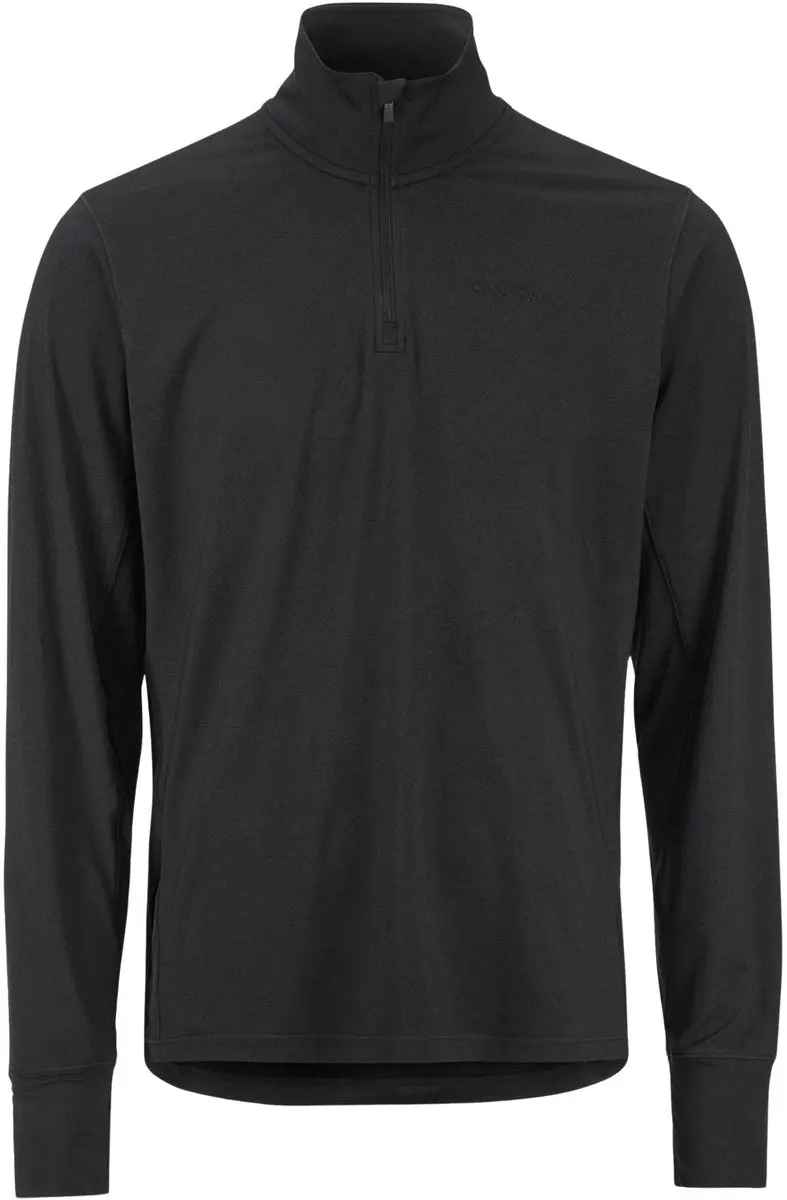 Craft Flow HZ Longsleeve Shirt Heren - S - Zwart