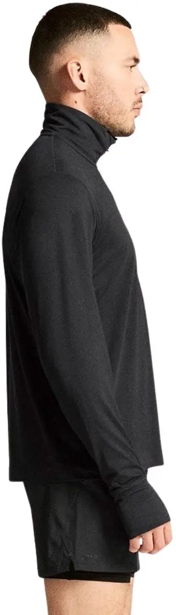 Craft Flow HZ Longsleeve Shirt Heren - S - Zwart