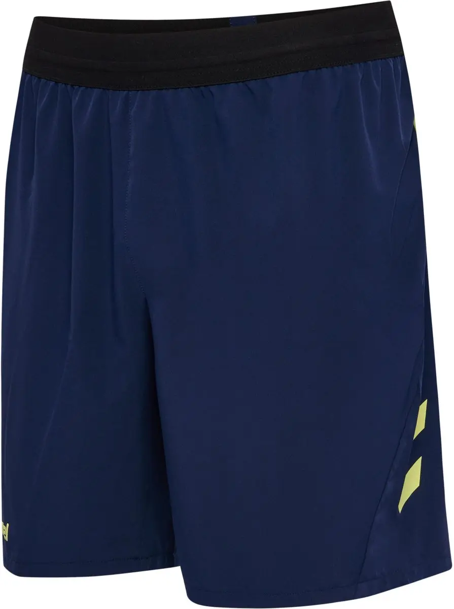 Hummel HMLBLAZE 2.0 Training Shorts L - Marine/Shadow Lime