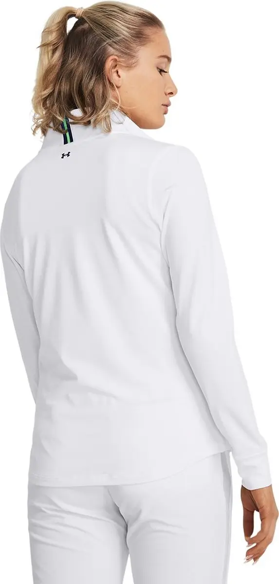 Under Armour Playoff 1/4 Zip - Wit L