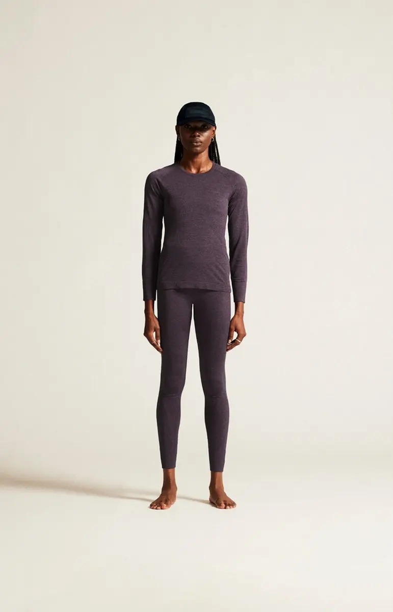 Craft Core Dry Active Comfort LS Dames - XL - Donkerpaars