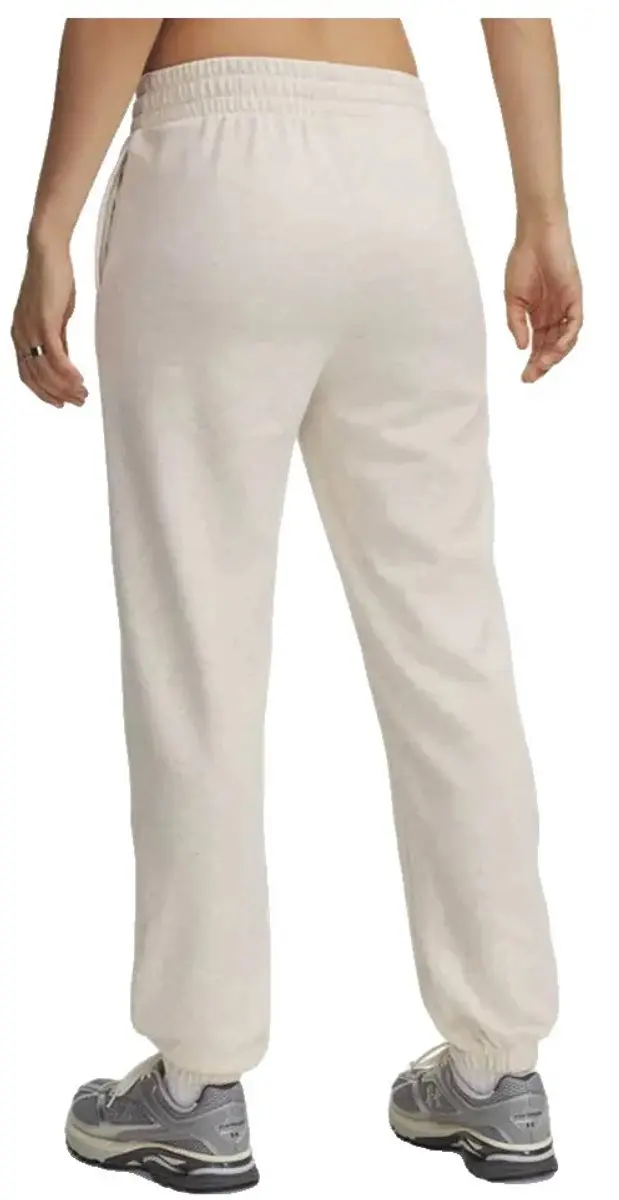 Under Armour Rival Terry Joggers 1382735-783 - Dames Trainingsbroek L - Beige