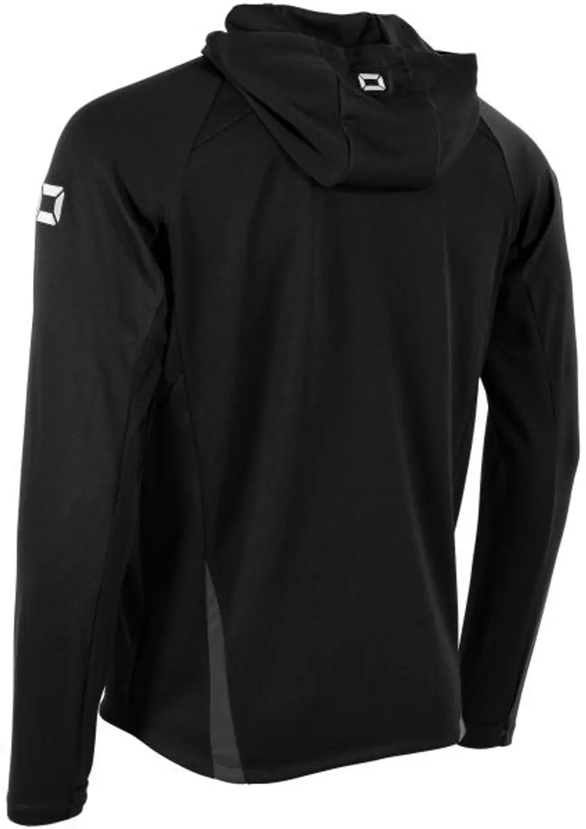 Stanno Stadio Hooded Full Zip Top 128 - Zwart