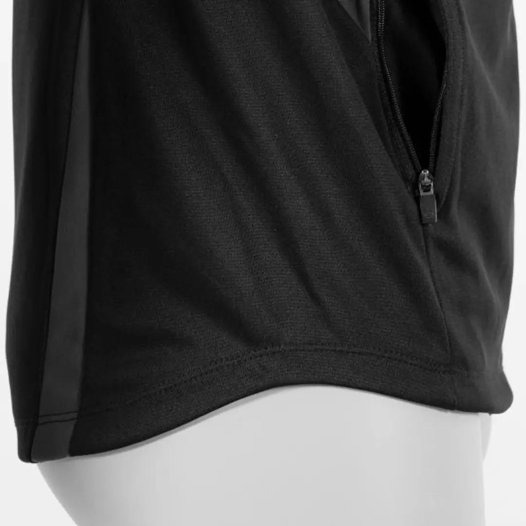 Stanno Stadio Hooded Full Zip Top 128 - Zwart