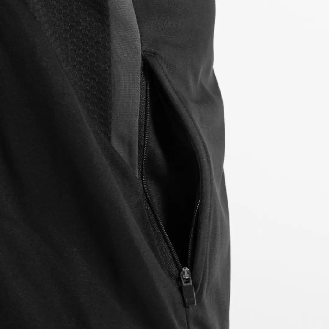 Stanno Stadio Hooded Full Zip Top 128 - Zwart