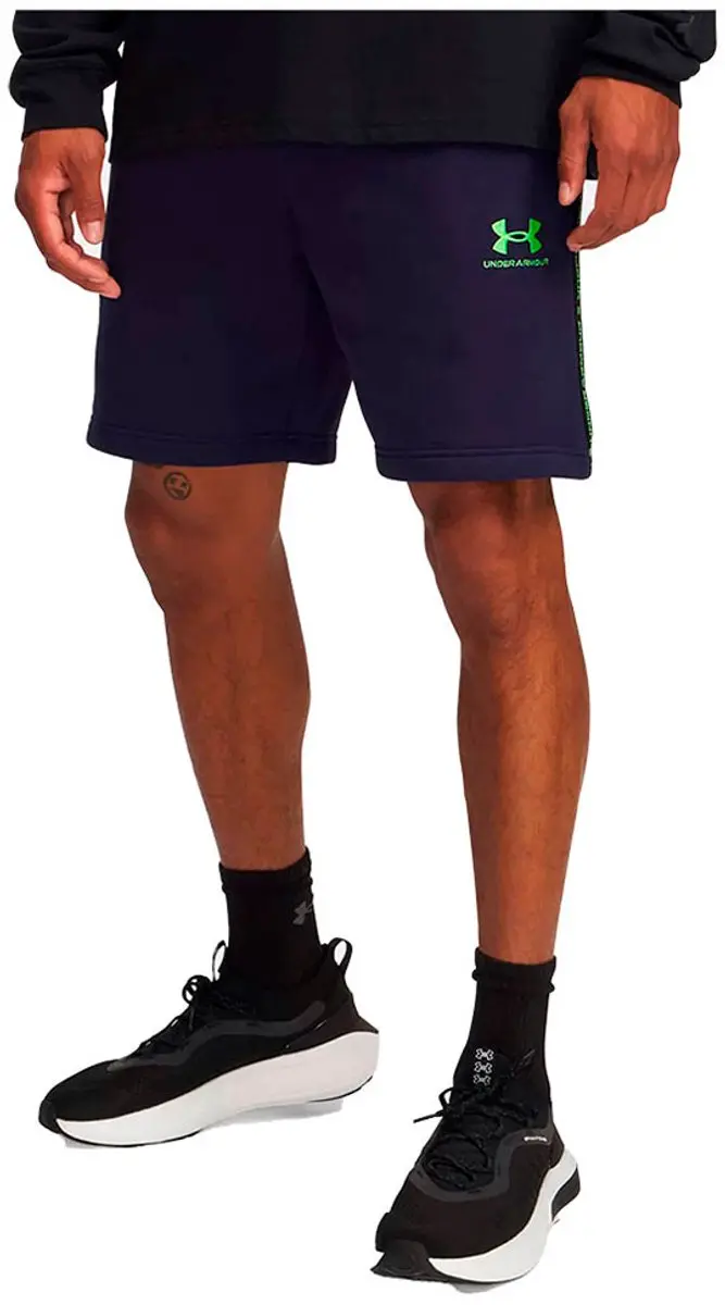 Under Armour Icon Fleece Taping Korte Broek S
