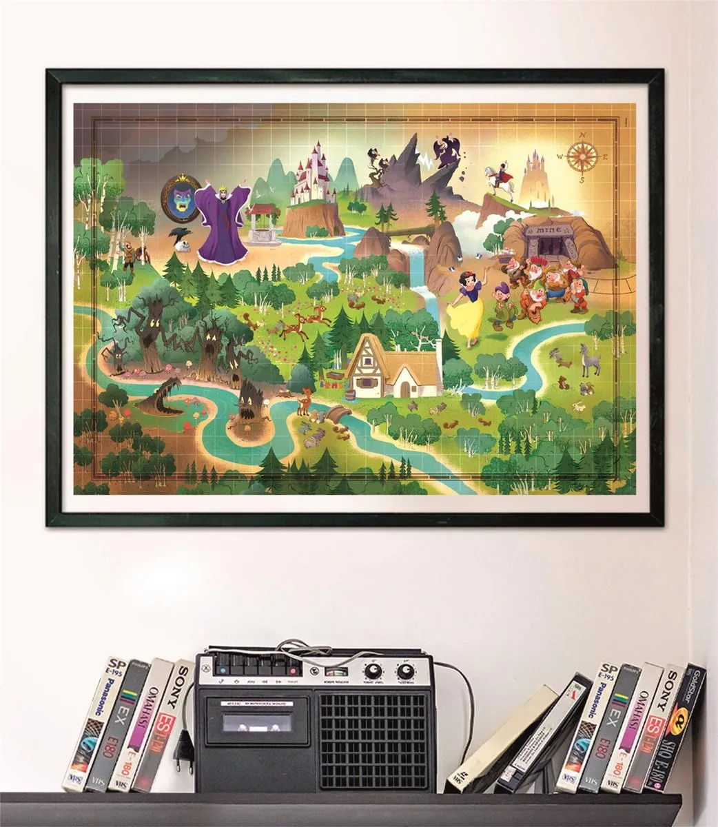 Clementoni Disney Sneeuwwitje Puzzel 1000 Stuks - Meerkleurig - afbeelding 6 van 6