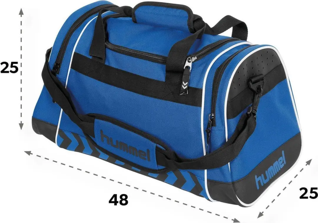 Hummel Sheffield Sporttas - Blauw - Maat S