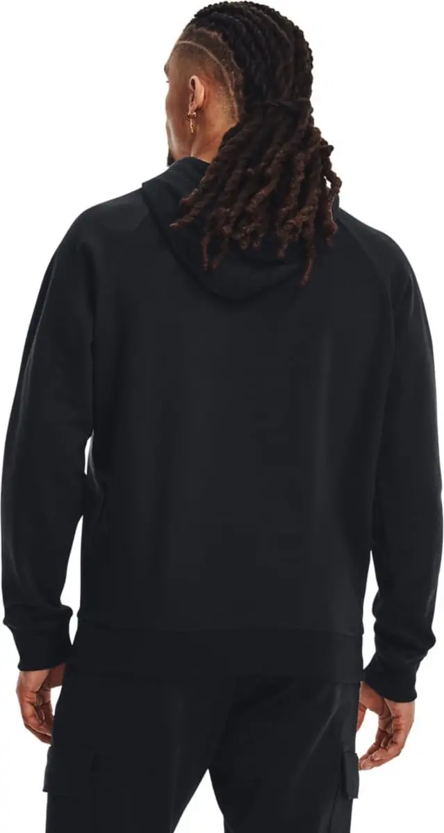 Under Armour UA Rival Fleece Hoodie Heren - Zwart/Wit