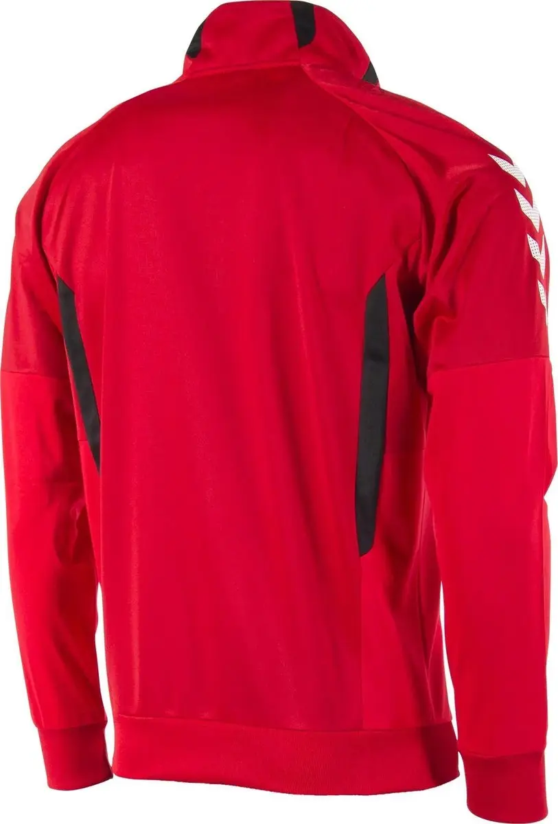 Hummel Authentic Poly FZ Sportvest Kids 140 - Rood