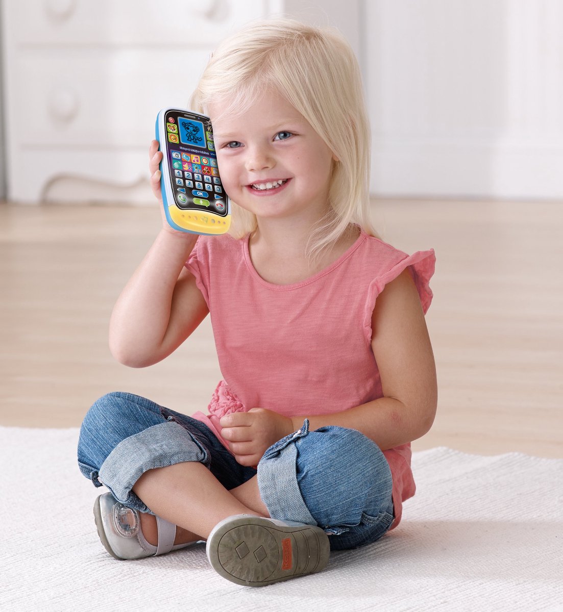 VTech educatief speelgoed Kletspret Lichtjes-Telefoon multicolor.