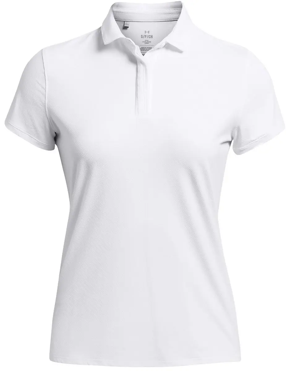 Under Armour Iso-Chill Dames Golfpolo Wit M