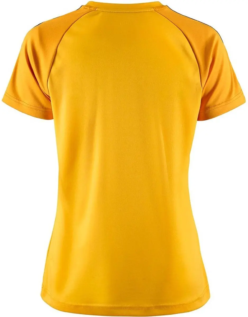 Craft Squad 2.0 T-Shirt Dames - Geel S