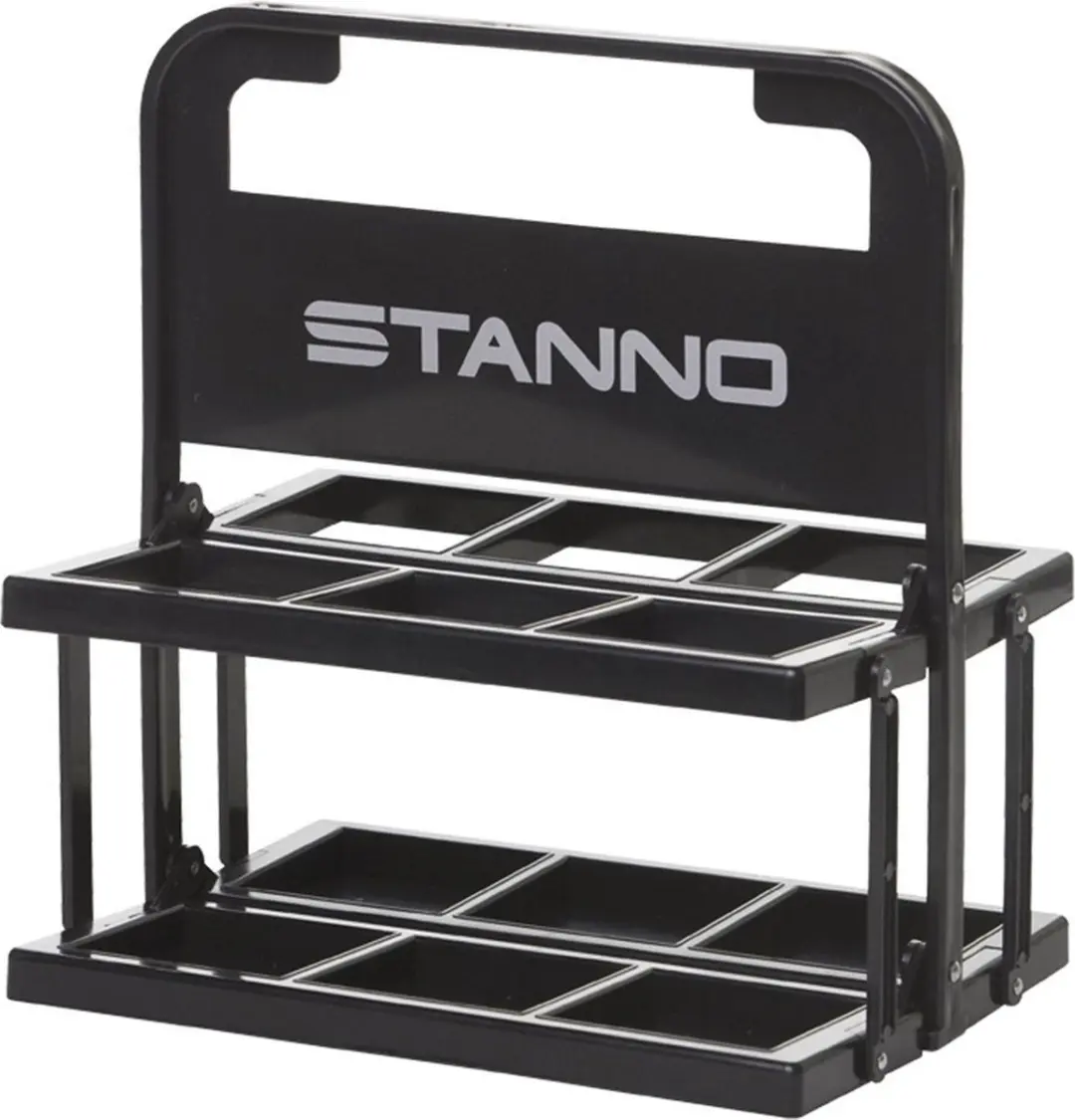 Stanno Bottle Carrier - 6 Stuks - Zwart