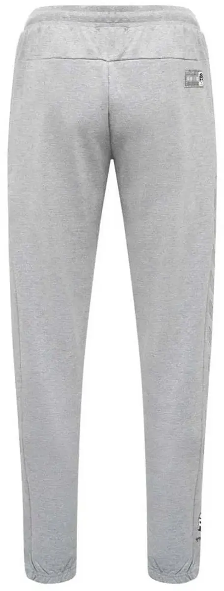 Hummel HMLmove Grid Cotton Joggingbroek S - Grijs