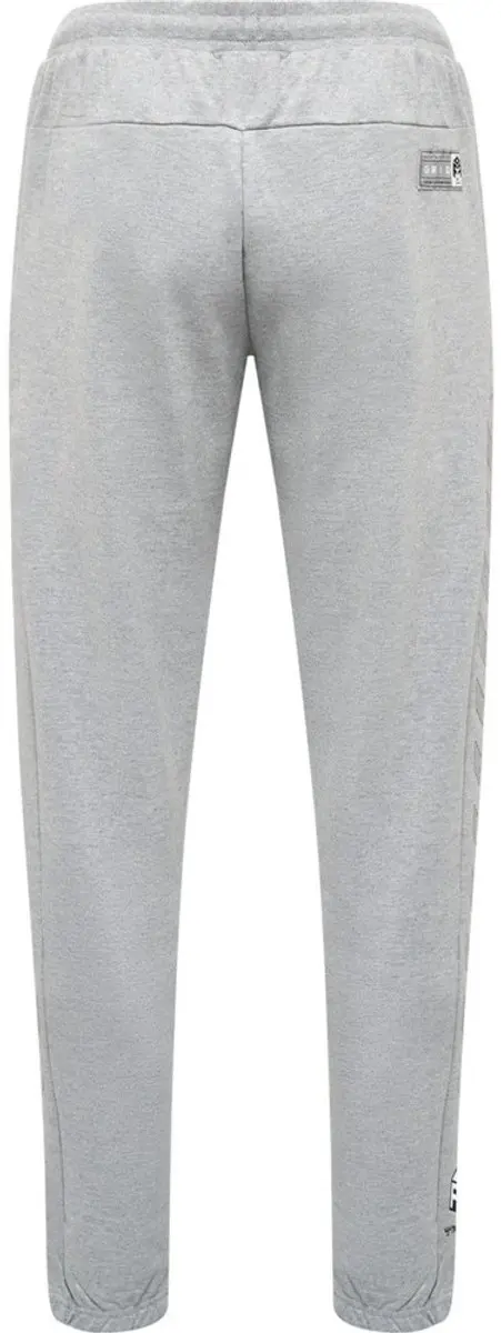 Hummel HMLmove Grid Cotton Joggingbroek S - Grijs