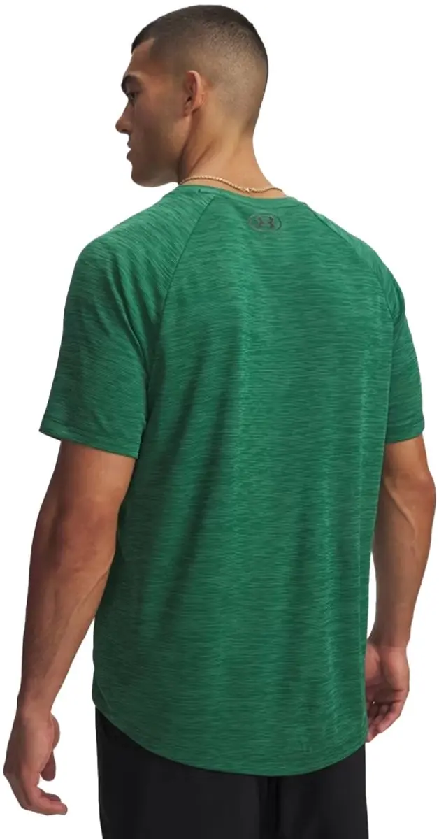 Under Armour Tech Textured SS - L - Groen