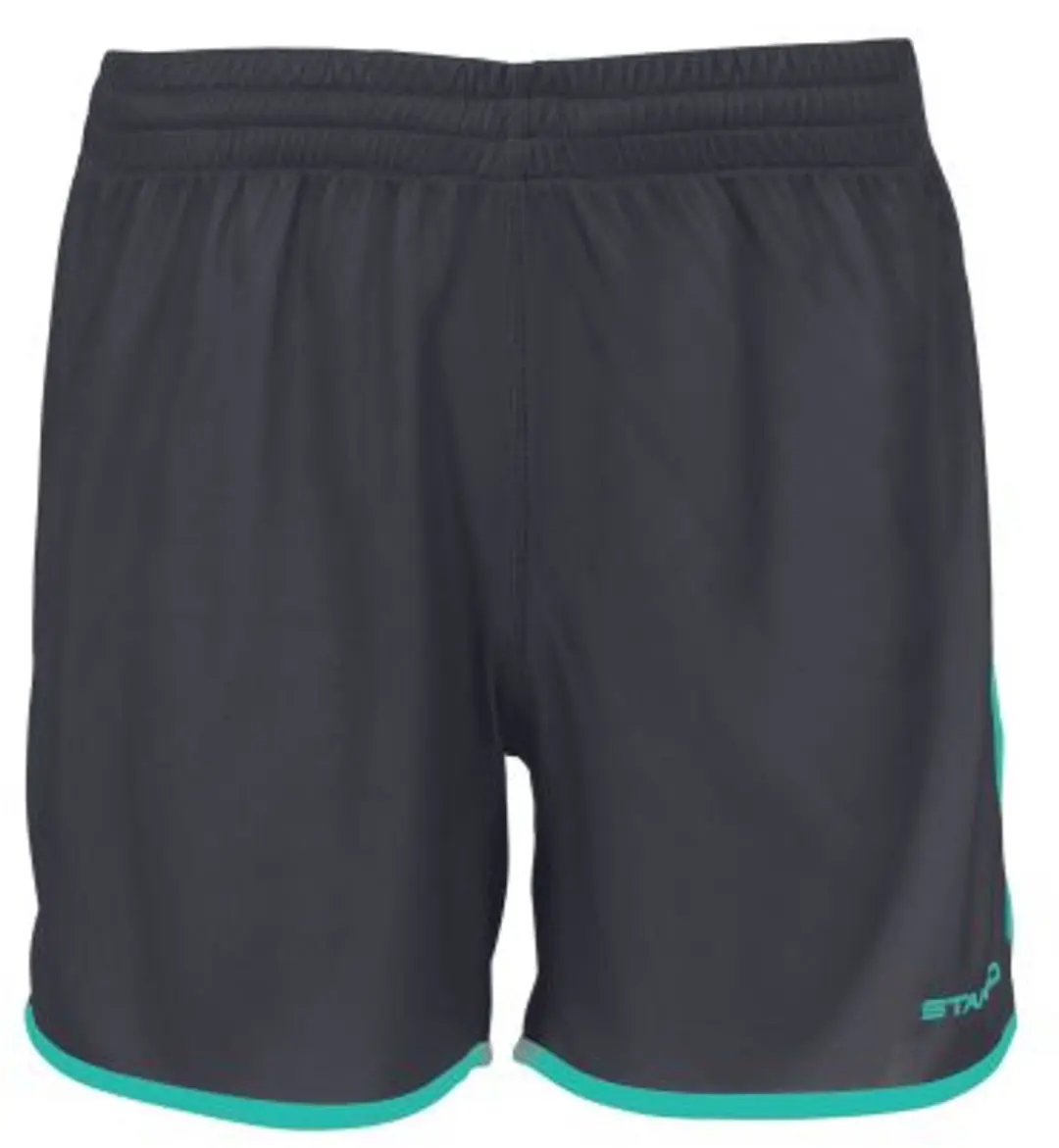 Stanno Altius Shorts Dames - Maat M - Antraciet/Mint Groen