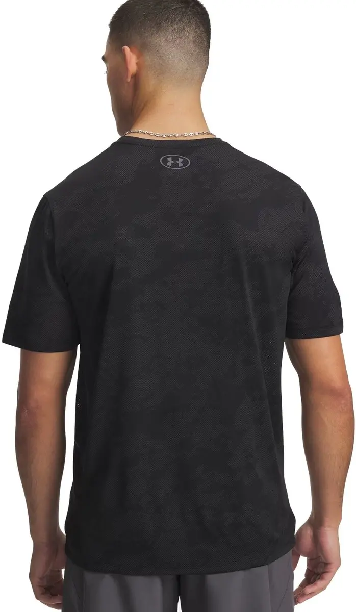 Under Armour Tech Vent Jacquard Sportshirt M - Zwart