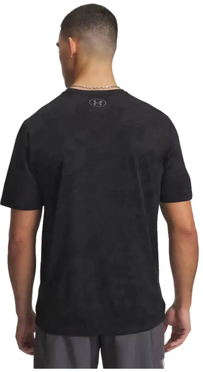 Under Armour Tech Vent Jacquard Sportshirt M - Zwart