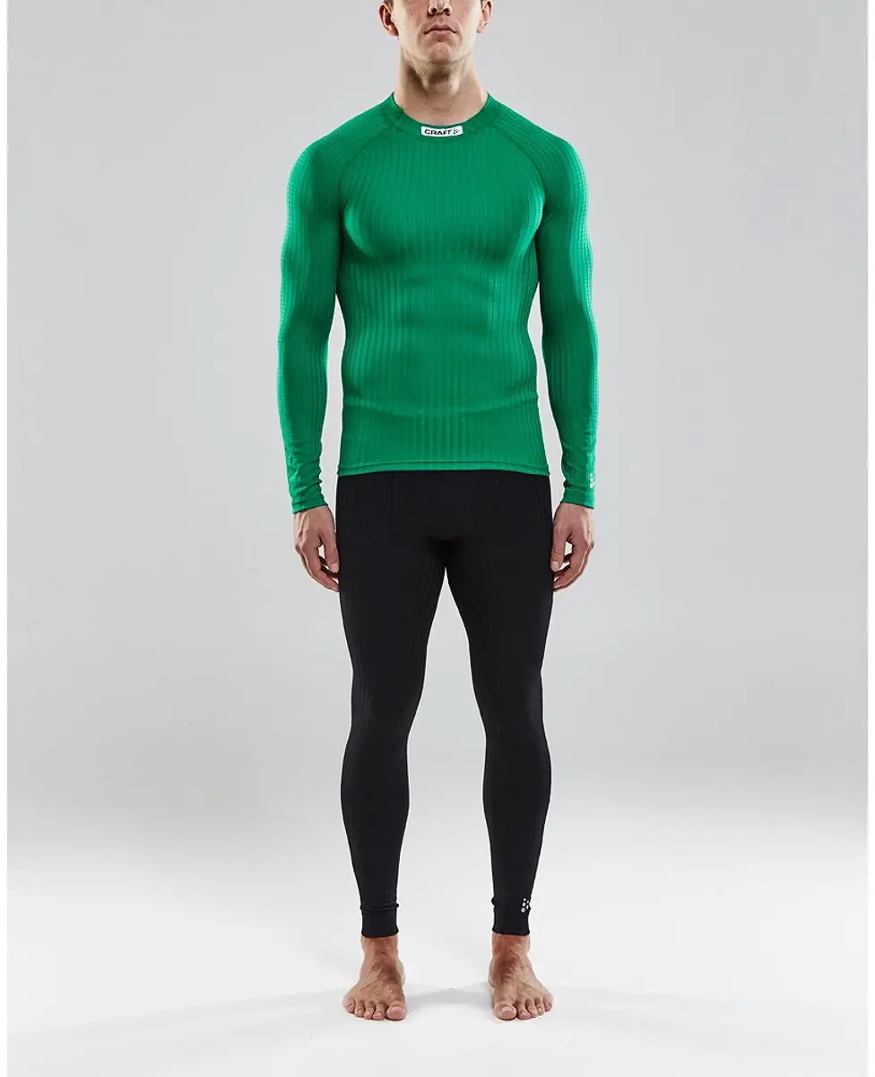Craft Progress Baselayer Shirt Heren - Lange mouw M - Groen