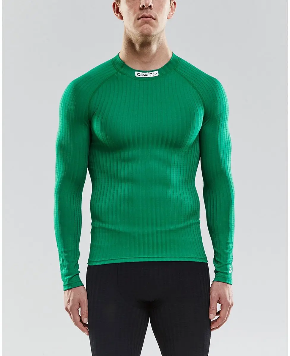 Craft Progress Baselayer Shirt Heren - Lange mouw M - Groen