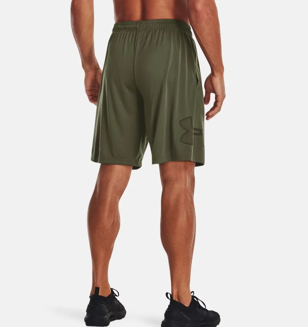 Under Armour UA Tech Graphic Short Heren - XL - Groen/Zwart