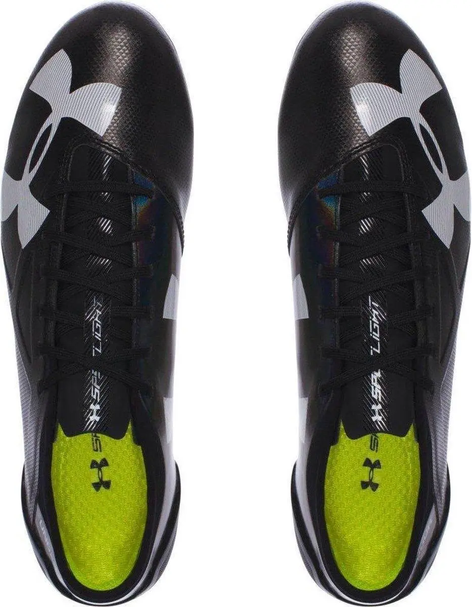 Under Armour SpotLight Pro 2.0 Voetbalschoenen 42.5 - FG - Zwart/Wit