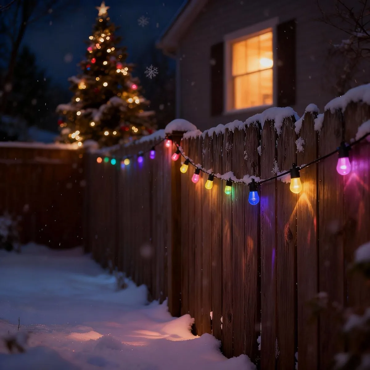 Calex Vista Lichtsnoer 10m - Voor Buiten - Lichtslinger met 10 lampjes - Warm Wit en gekleurd licht - Tuinverlichting - Uitbreidbaar - Koppelbaar - Te gebruiken als Kerstverlichting