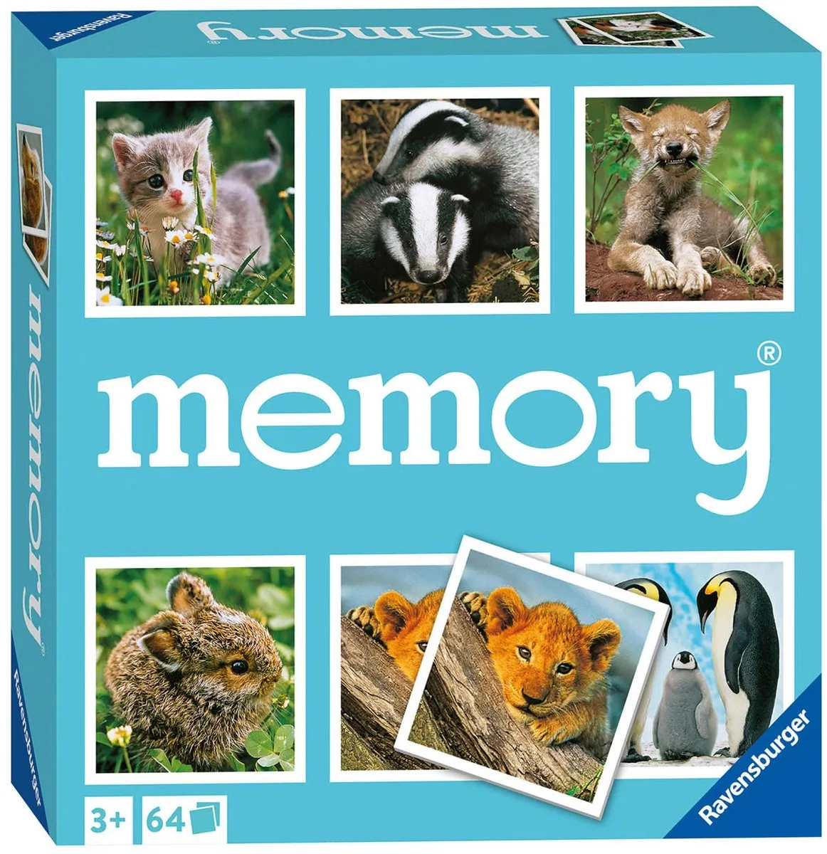 Ravensburger Animal Babies Memory 020879 - Bordspel