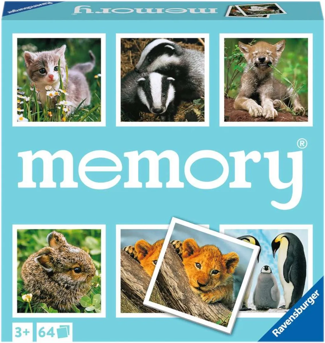 Ravensburger Animal Babies Memory 020879 - Bordspel