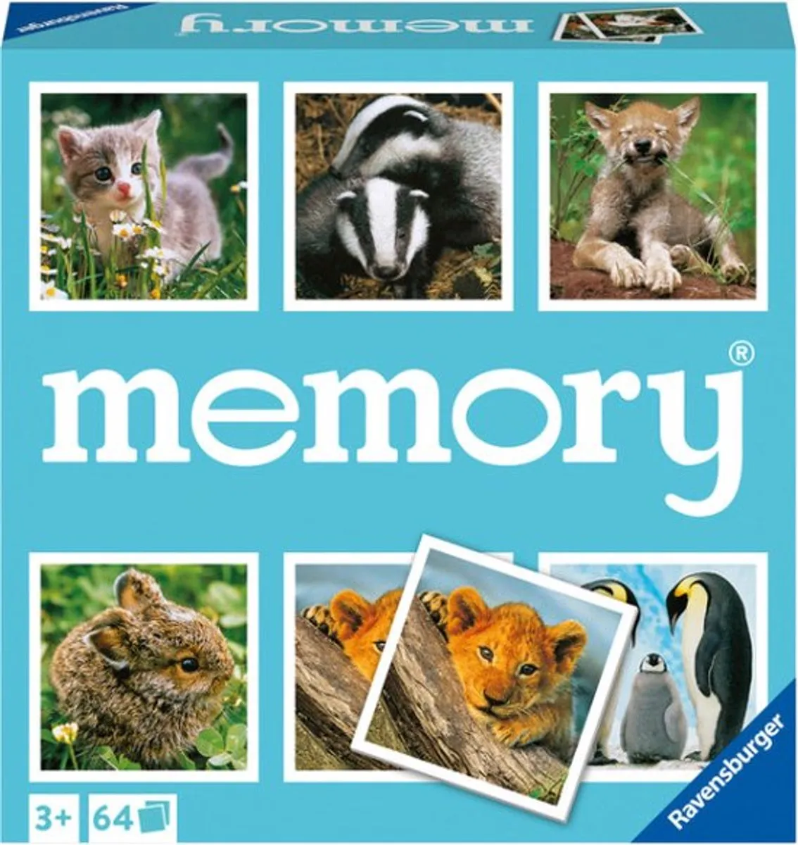 Ravensburger Animal Babies Memory 020879 - Bordspel