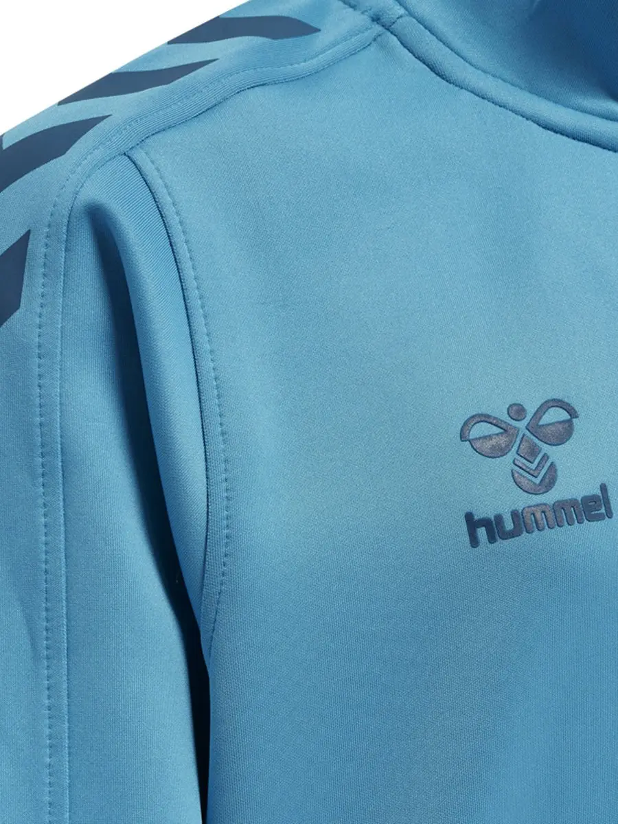Hummel Core XK Half Zip Poly Sweat - Kinderen 152 - Lichtblauw