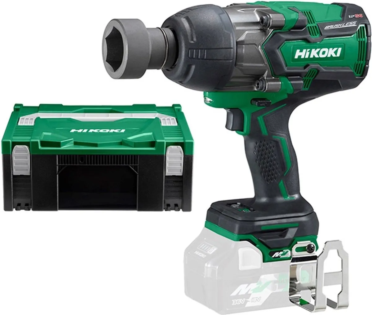 Hikoki WR36DAW2Z Slagmoersleutel 36V - 1180Nm - 3/4" - Koolborstelloos