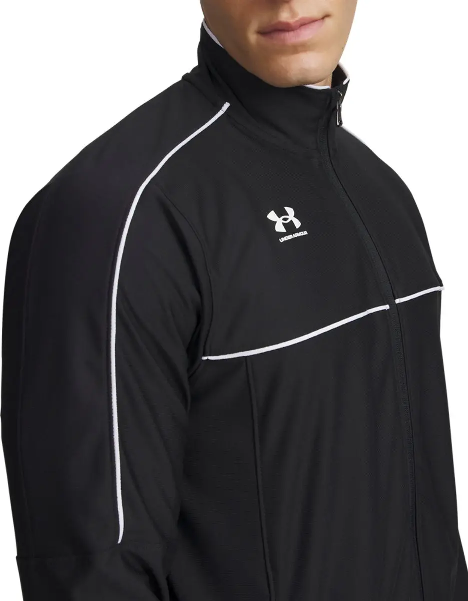 Under Armour M Challenger Track Jacket Heren - Zwart/Wit L