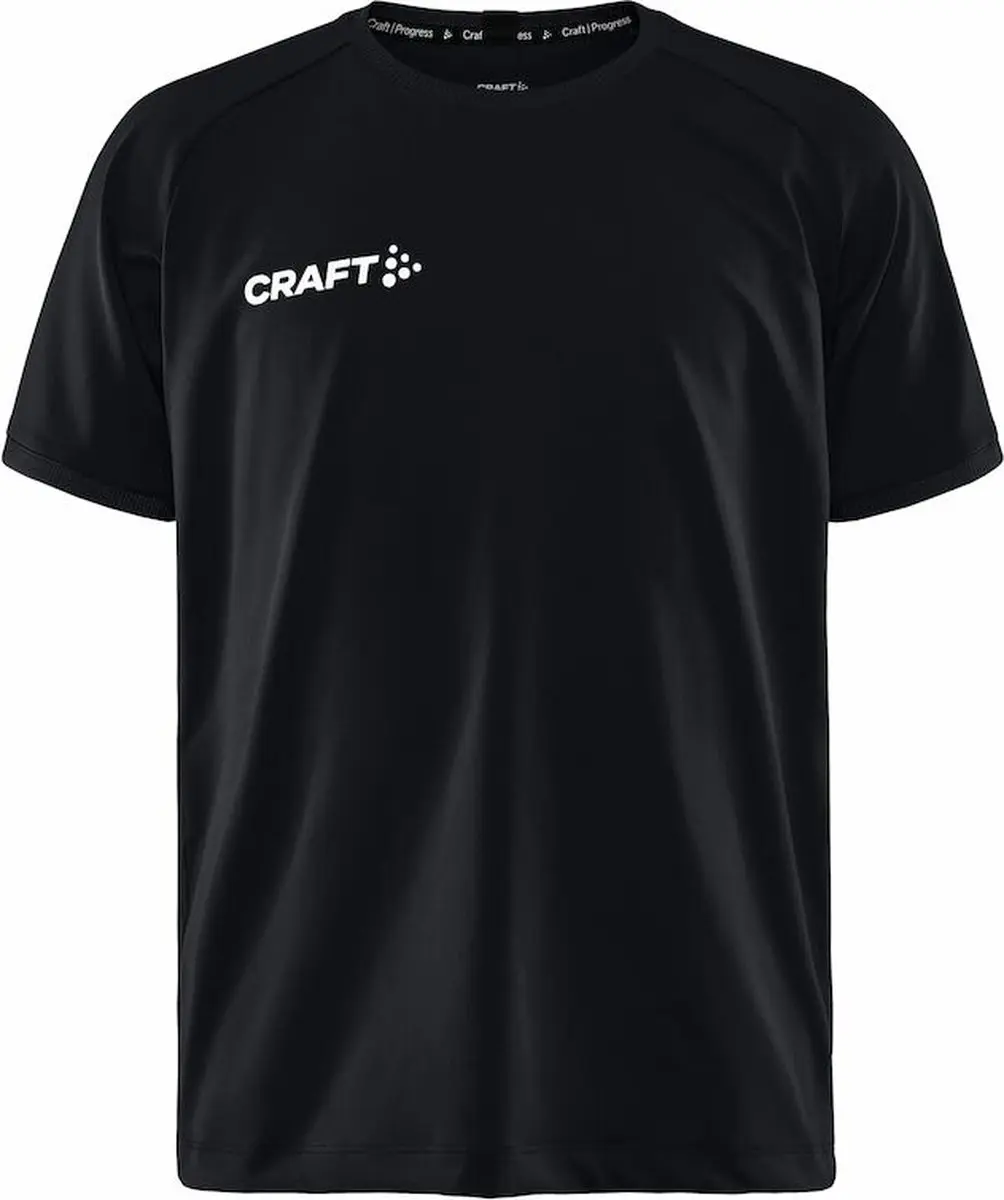 Craft Progress Indoor T-Shirt Kinderen 146/152 - Zwart