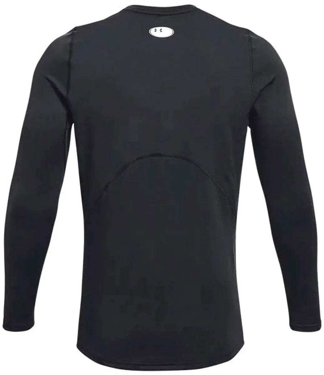 Under Armour Cold Gear Fitted Crew Longsleeve - Heren L - Zwart