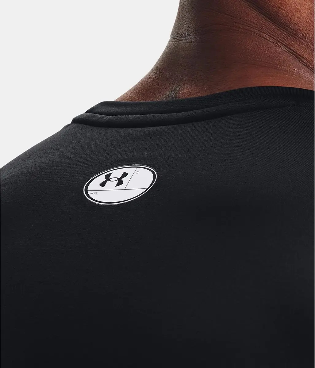 Under Armour Cold Gear Fitted Crew Longsleeve - Heren L - Zwart