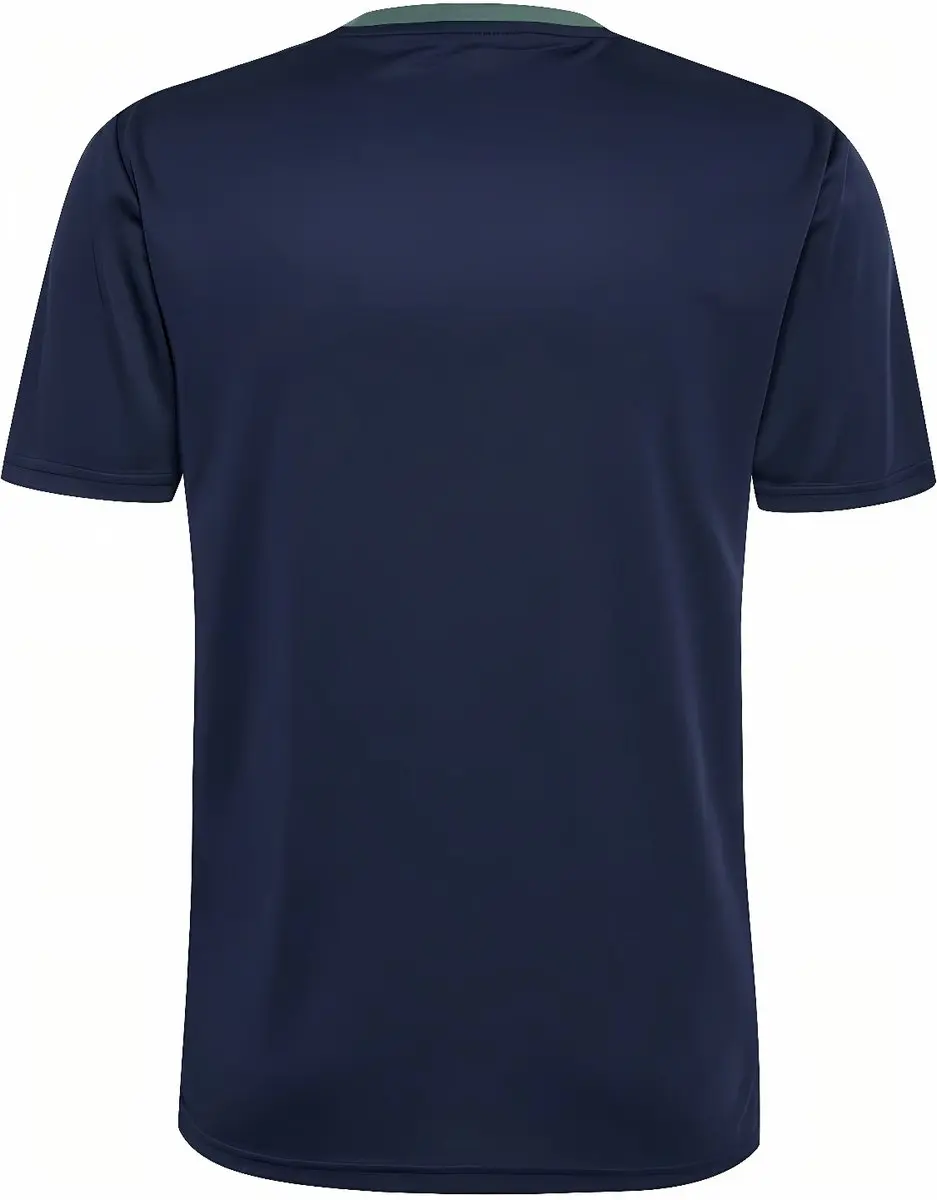 Hummel T-shirt S/S 219180 - Marine/Duck Green