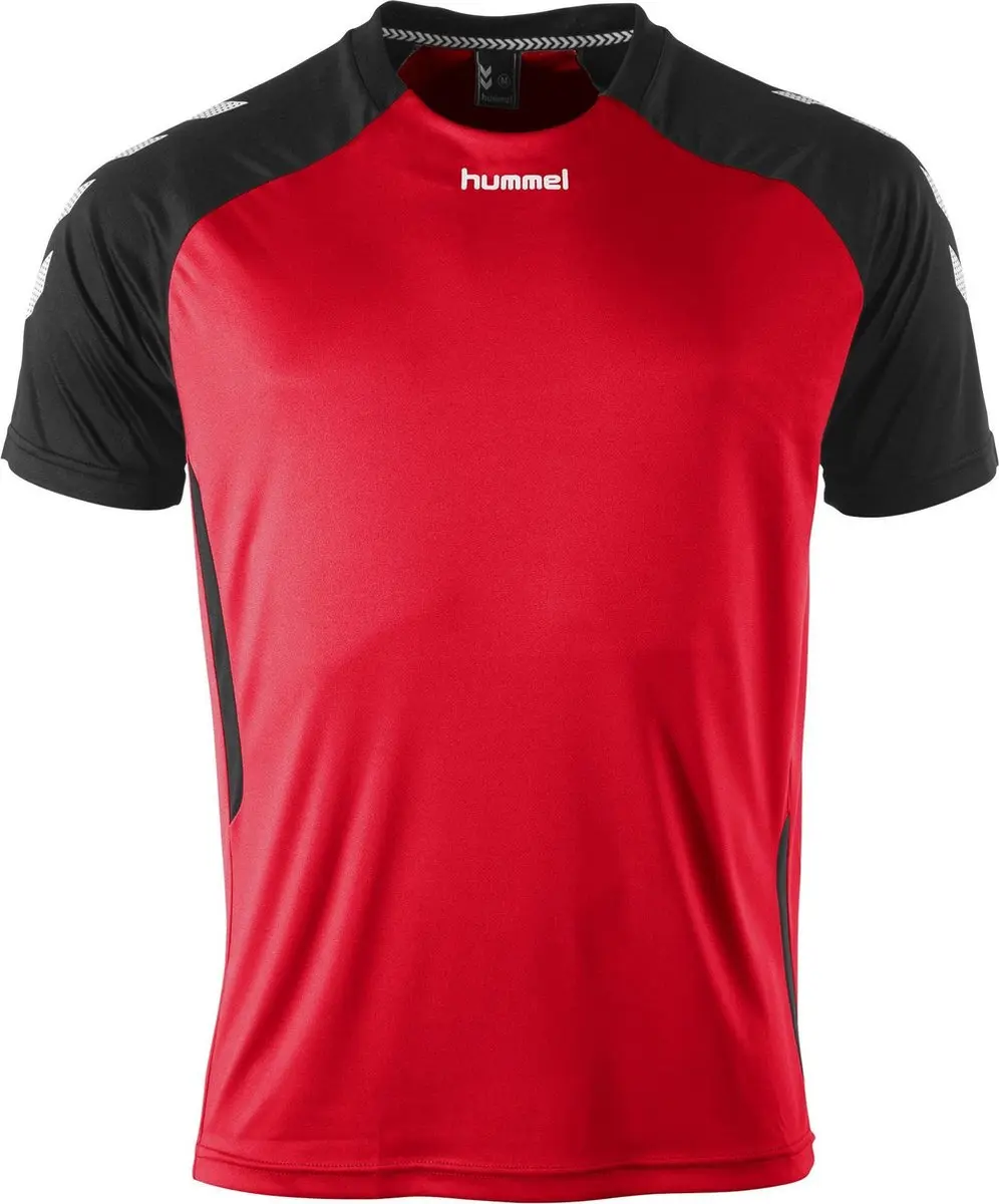 Hummel Aarhus Sportshirt Kids - Maat 116 - Rood
