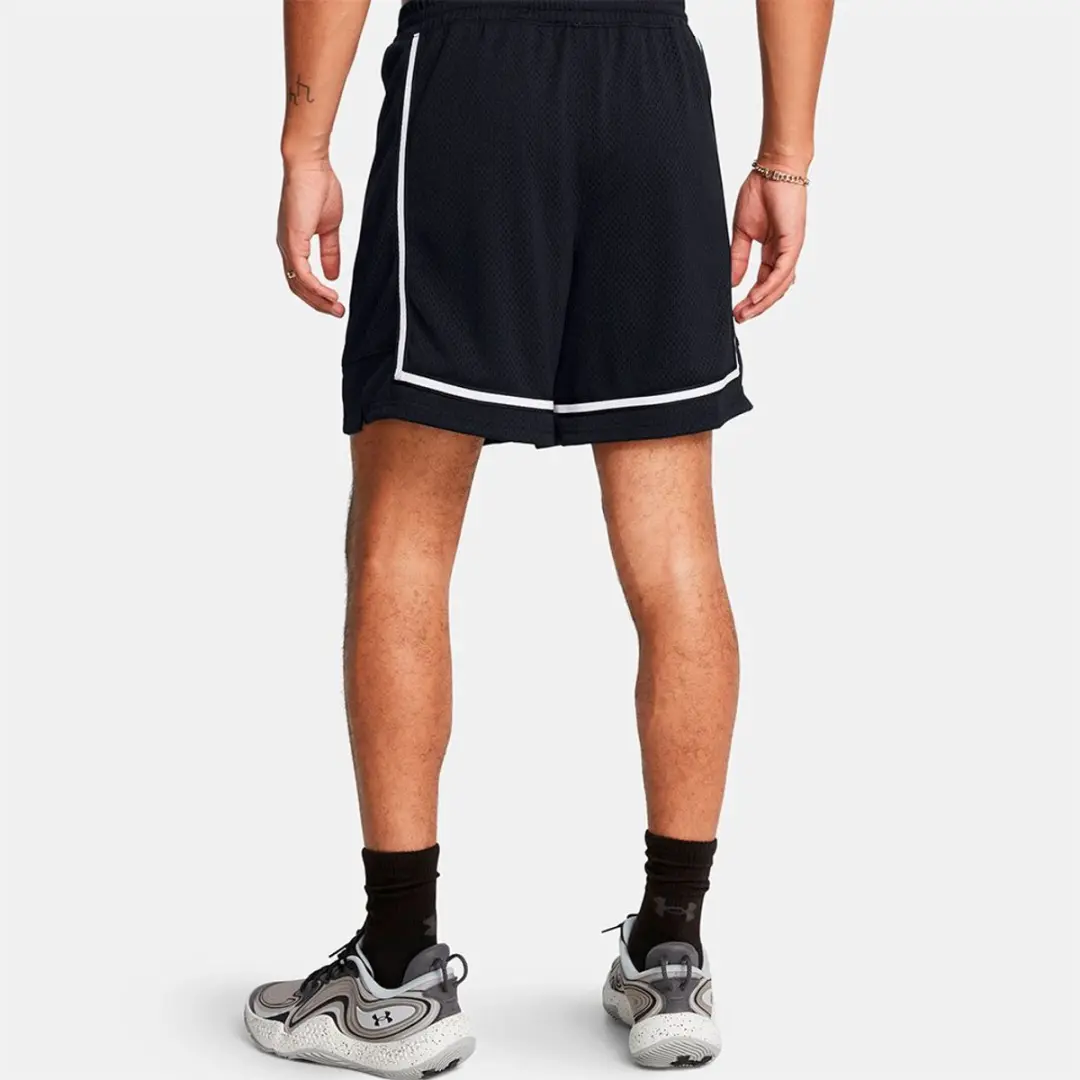 Under Armour Ua Zone Pro 7" Mesh Short L - Black/White
