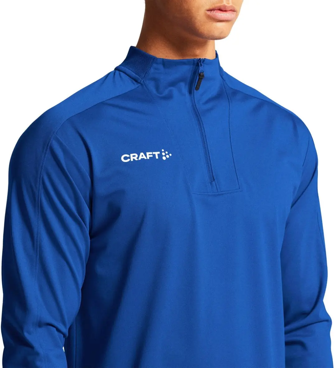 Craft Evolve 2.0 Half Zip Longsleeve Shirt Heren - XL - Blauw