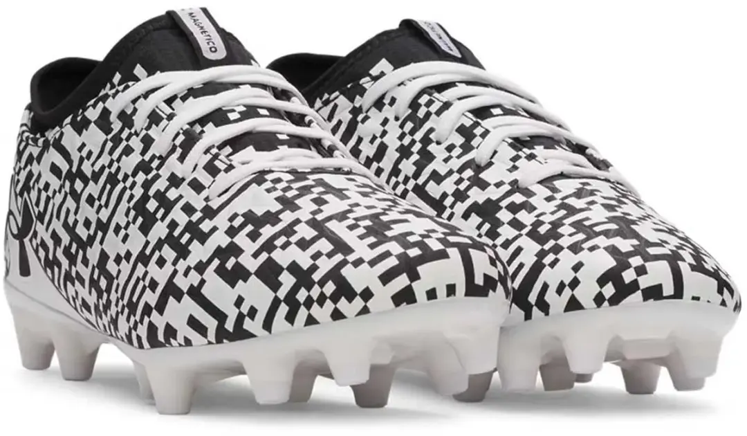 Under Armour Magnetico Select 5 FG Voetbalschoenen 40.5 - Wit - afbeelding 6 van 6